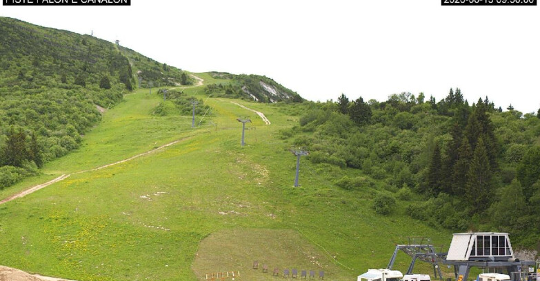 Webcam Monte Bondone - Bondone Palon e Canalon