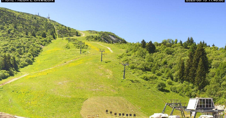 Webcam Monte Bondone - Bondone Palon e Canalon