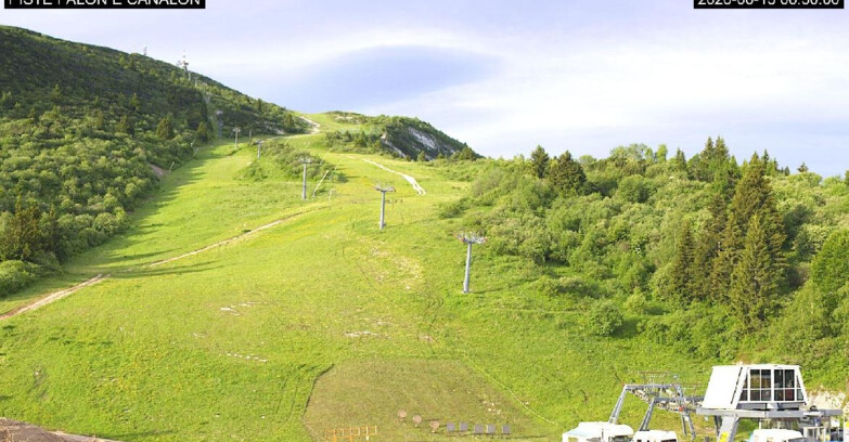Webcam Monte Bondone - Bondone Palon e Canalon