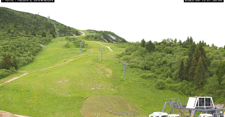 Webcam Monte Bondone - Bondone Palon e Canalon