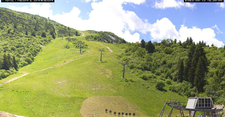 Webcam Monte Bondone - Bondone Palon e Canalon