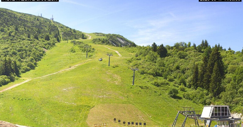 Webcam Monte Bondone - Bondone Palon e Canalon