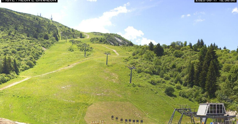 Webcam Monte Bondone - Bondone Palon e Canalon