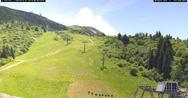Webcam Monte Bondone - Bondone Palon e Canalon