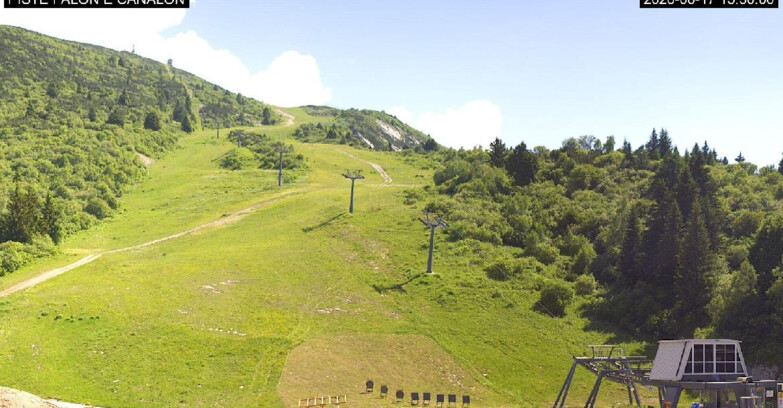 Webcam Monte Bondone - Bondone Palon e Canalon