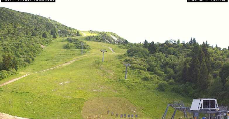 Webcam Monte Bondone - Bondone Palon e Canalon