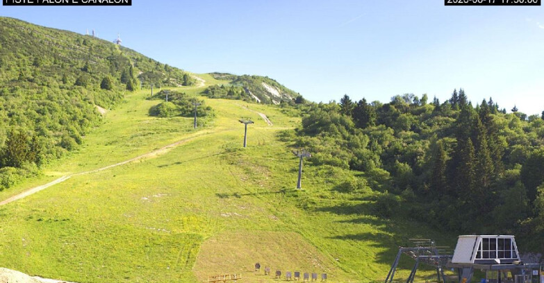 Webcam Monte Bondone - Bondone Palon e Canalon