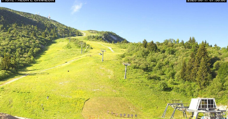 Webcam Monte Bondone - Bondone Palon e Canalon