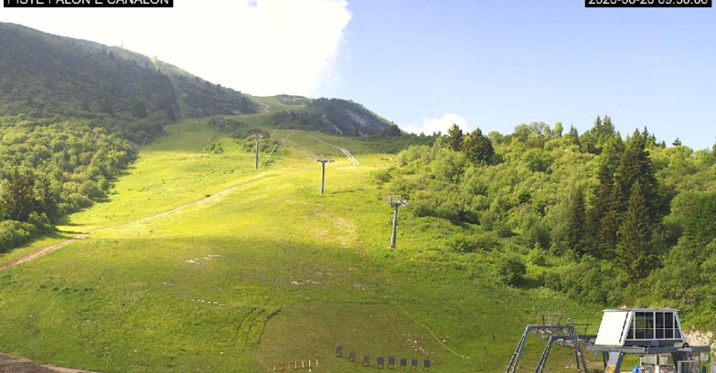 Webcam Monte Bondone - Bondone Palon e Canalon