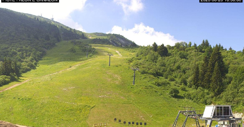 Webcam Monte Bondone - Bondone Palon e Canalon