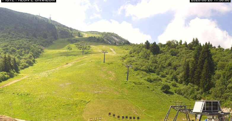 Webcam Monte Bondone - Bondone Palon e Canalon