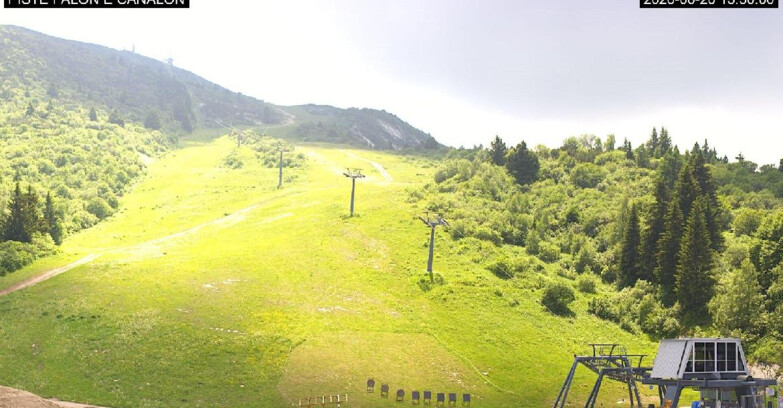 Webcam Monte Bondone - Bondone Palon e Canalon