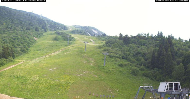 Webcam Monte Bondone - Bondone Palon e Canalon