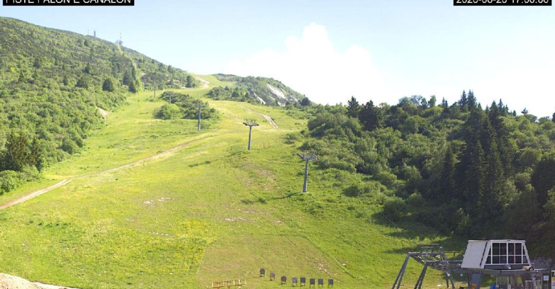 Webcam Monte Bondone - Bondone Palon e Canalon