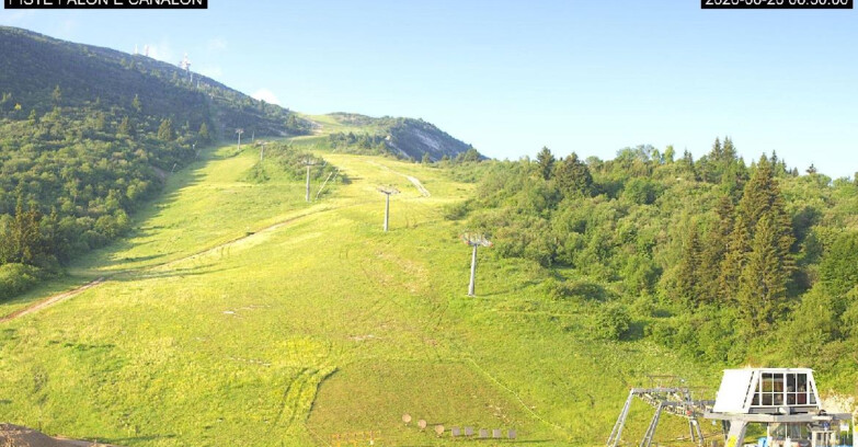 Webcam Monte Bondone - Bondone Palon e Canalon