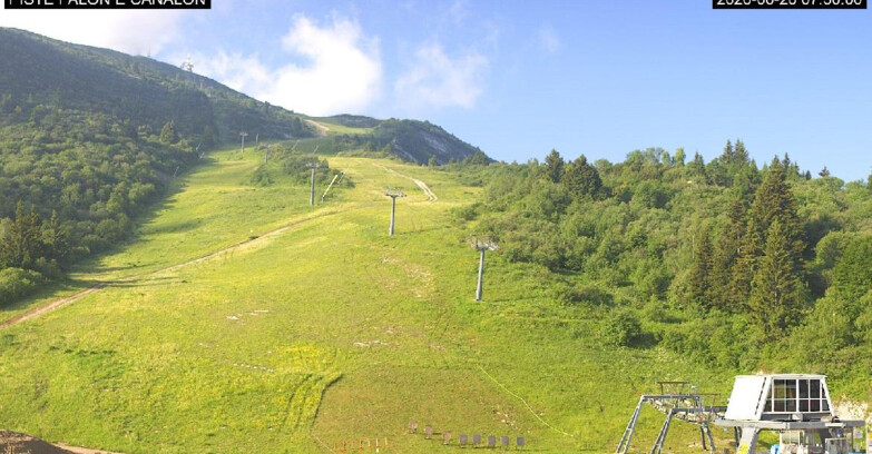 Webcam Monte Bondone - Bondone Palon e Canalon