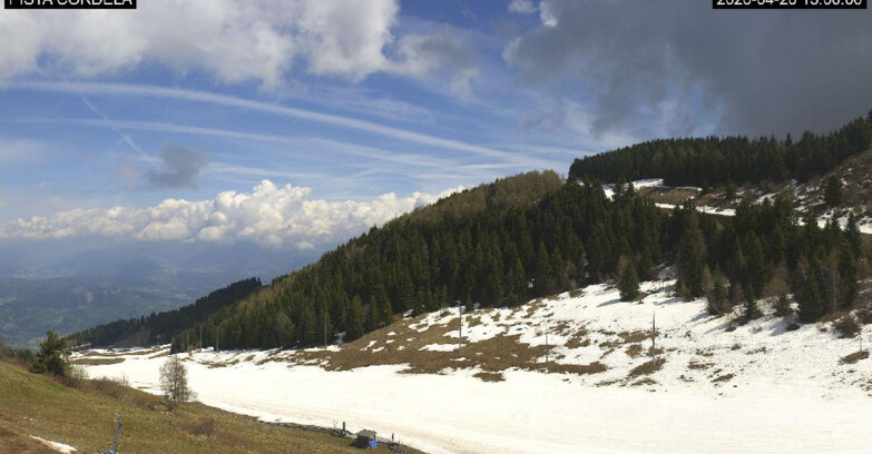 Webcam Монте-Бондоне  - Slope Cordela and snowpark