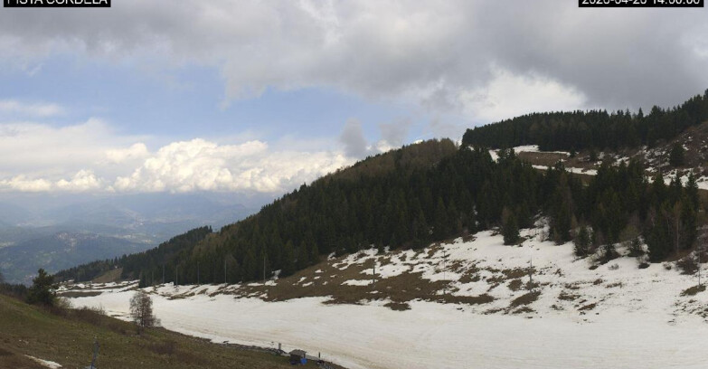 Webcam Монте-Бондоне  - Slope Cordela and snowpark