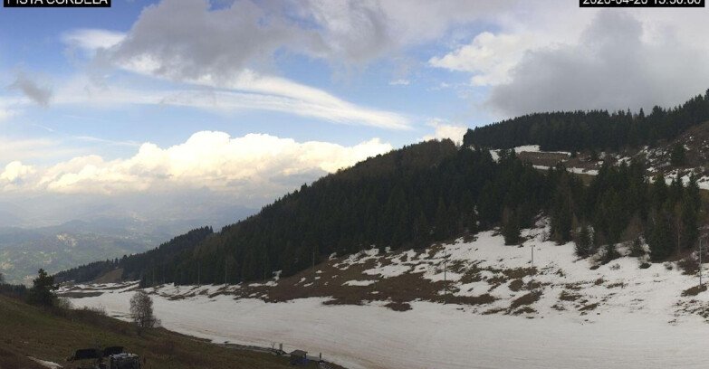 Webcam Монте-Бондоне  - Slope Cordela and snowpark