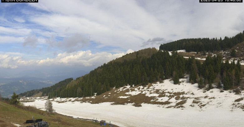 Webcam Монте-Бондоне  - Slope Cordela and snowpark