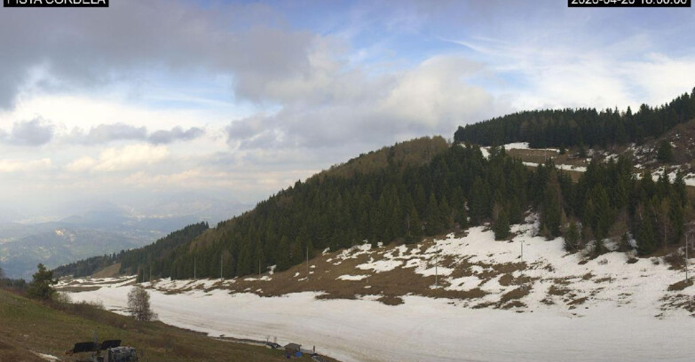 Webcam Монте-Бондоне  - Slope Cordela and snowpark