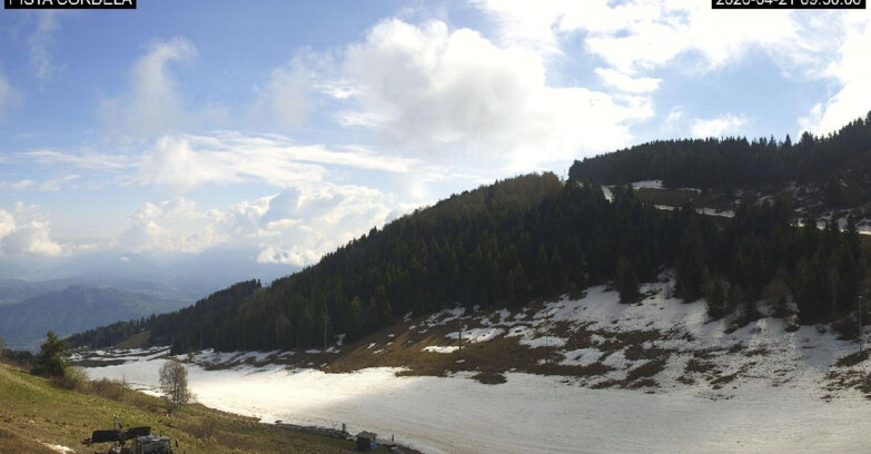 Webcam Monte Bondone - Slope Cordela and snowpark
