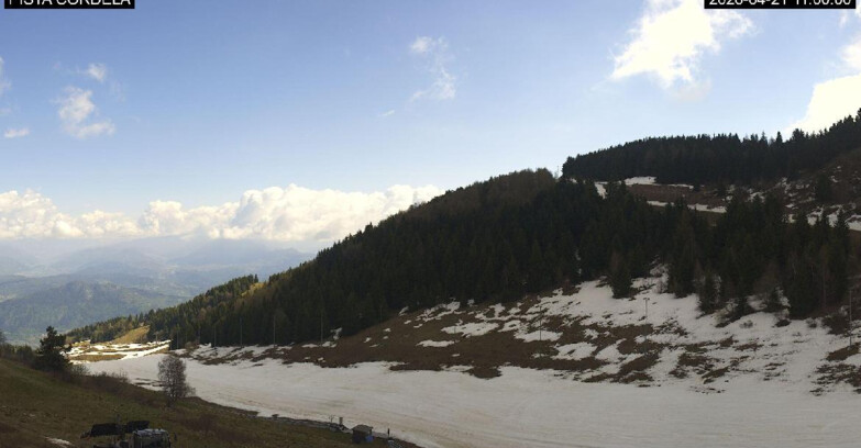 Webcam Monte Bondone - Slope Cordela and snowpark