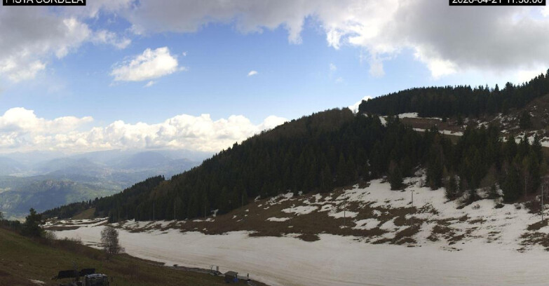 Webcam Monte Bondone - Slope Cordela and snowpark