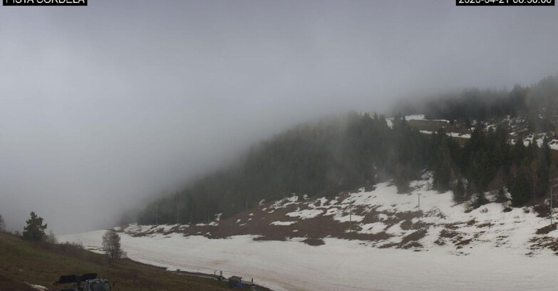 Webcam Monte Bondone - Slope Cordela and snowpark