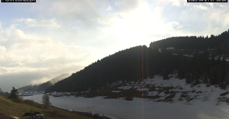 Webcam Monte Bondone - Slope Cordela and snowpark