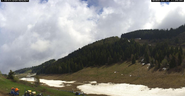 Webcam Monte Bondone - Slope Cordela and snowpark