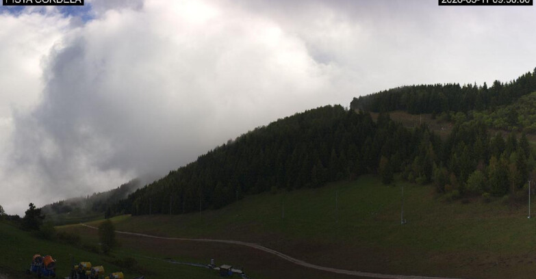 Webcam Monte Bondone - Slope Cordela and snowpark