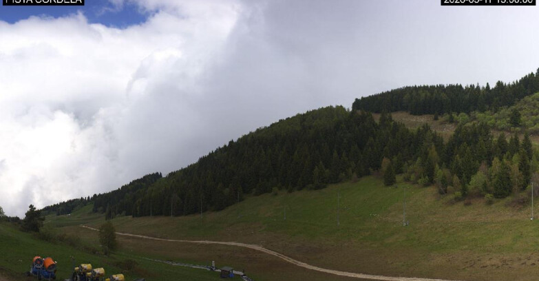 Webcam Monte Bondone - Slope Cordela and snowpark