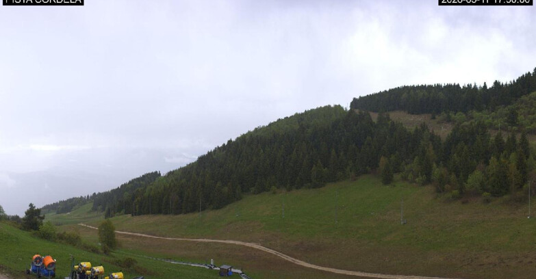 Webcam Monte Bondone - Pista Cordela 