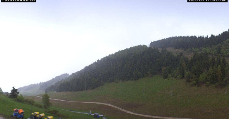 Webcam Monte Bondone - Slope Cordela and snowpark