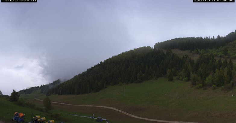 Webcam Monte Bondone - Slope Cordela and snowpark