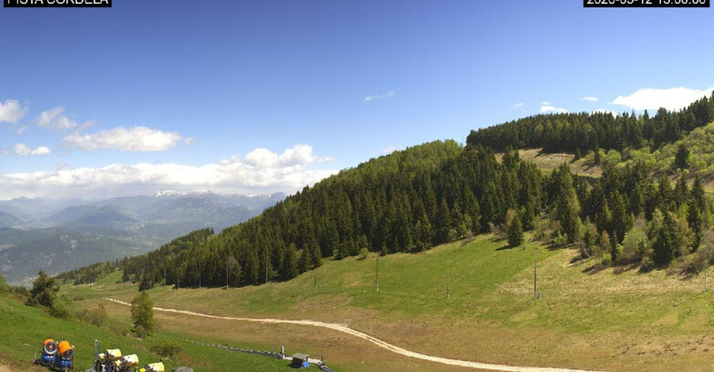 Webcam Monte Bondone - Cordela Piste und Snowpark