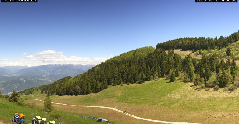 Webcam Monte Bondone - Cordela Piste und Snowpark