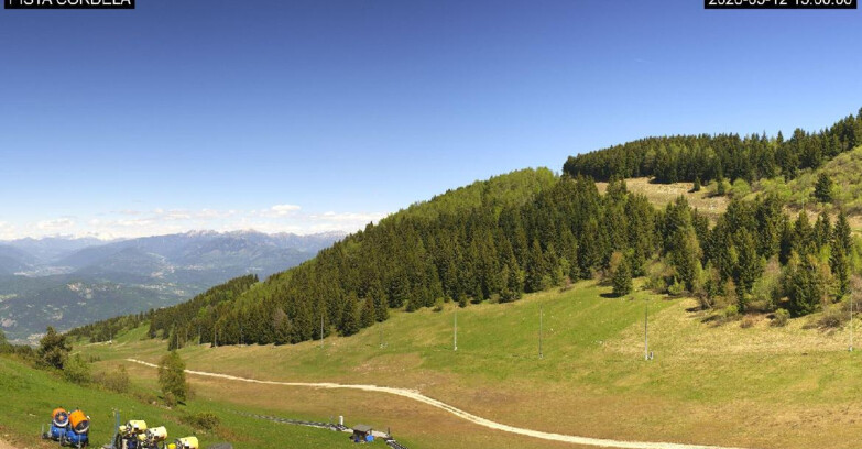 Webcam Monte Bondone - Cordela Piste und Snowpark