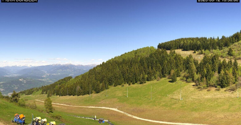 Webcam Monte Bondone - Cordela Piste und Snowpark