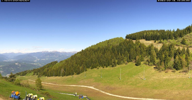 Webcam Monte Bondone - Cordela Piste und Snowpark