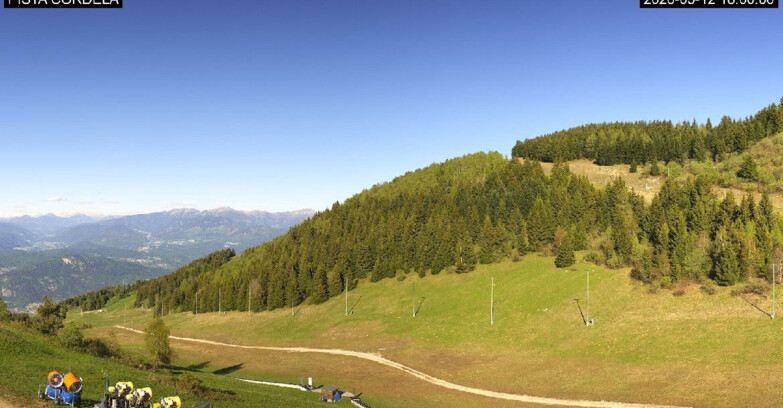 Webcam Monte Bondone - Cordela Piste und Snowpark