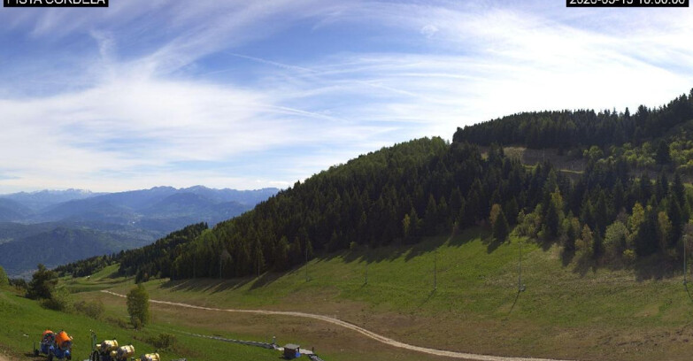 Webcam Monte Bondone - Pista Cordela 