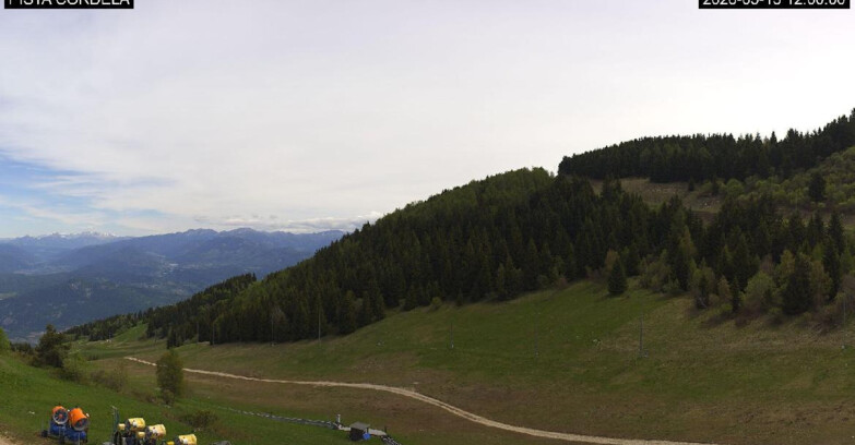 Webcam Monte Bondone - Pista Cordela 