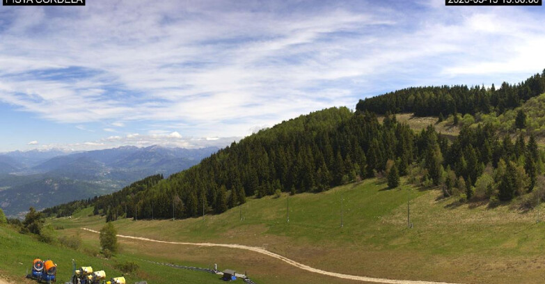 Webcam Monte Bondone - Pista Cordela 