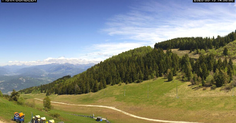Webcam Monte Bondone - Pista Cordela 