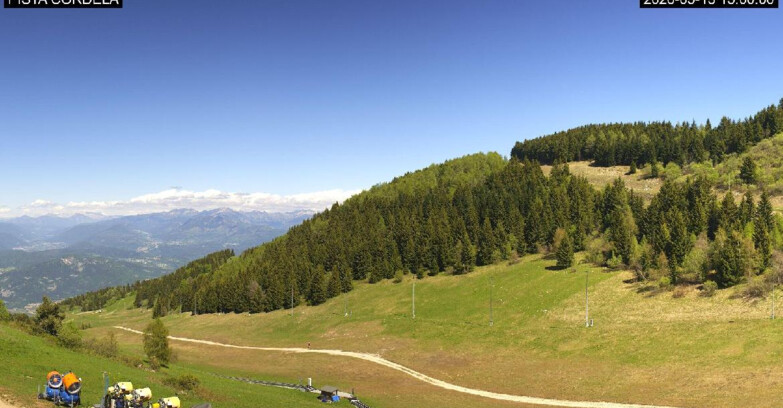 Webcam Monte Bondone - Pista Cordela 