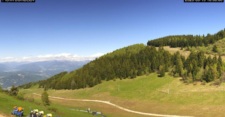 Webcam Monte Bondone - Pista Cordela 