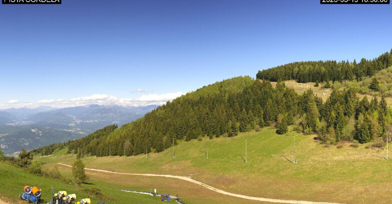 Webcam Monte Bondone - Pista Cordela 
