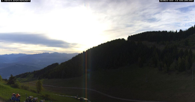Webcam Monte Bondone - Pista Cordela 